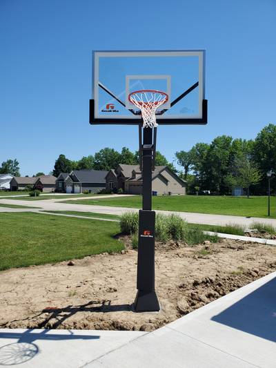 in ground Goalrilla basketball hoops that can go in sand for sale in Medina, OH
